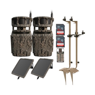 Stealth Cam Revolver 40MP Pro 360 Degree Cellular Trail Camera Bundle (2 Pack)