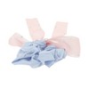 Unique Bargains Mesh Ribbon Pearl Scrunchie 1 Pc - 4 of 4