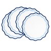 Saro Lifestyle Scallop Border Placemat (Set of 4) - 3 of 4