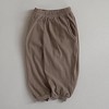 MyKids-USA Children's Summer Unisex Solid Color Thin Breathable Pants Casual Kids Trousers - 2 of 4