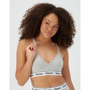Hanes Originals Comfywear Women's Sleep Crop Bralette - 1 of 4