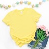Easter Egg Bow Coquette - Women's Short Sleeve Graphic T-Shirt - 2 of 4