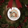 Christmas Nativity Scene Ornaments - Religious Christmas Ornaments 2025, Jesus for Xmas Tree Ceramic Hanging Decorations - 4 of 4