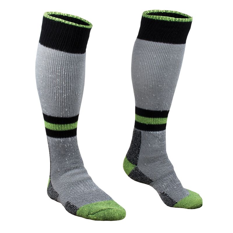 RefrigiWear Men's Cold Weather Moisture Wicking 15-Inch Knee Length Super Sock, 1 of 4