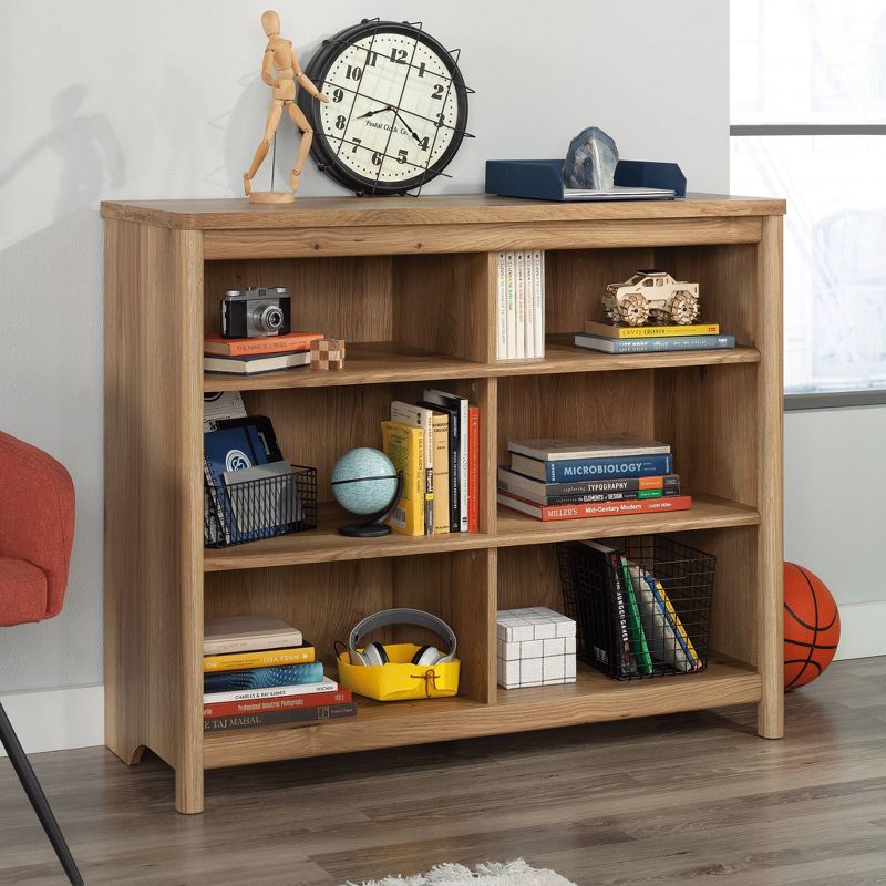 36.26&#34; Dover Edge Cubby Storage Bookcase Timber Oak - Sauder, 2 of 7