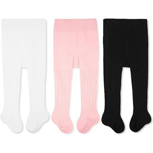White cable knit tights baby sales