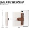 BEAFUP Small Wallet for Women,Leather Slim Womens Wallet Bifold Multi Card Holder Organizer Designer with Removable ID Window - 3 of 4