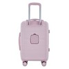 Generic St. Martin Carry-On Luggage with Cup Holder/USB Ports, Pink A - 4 of 4