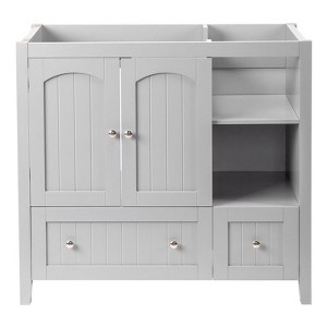 Karl Home Gray Bathroom Vanity Without Sink Top - 1 of 4