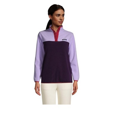 snap neck pullover