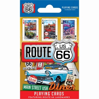 MasterPieces Officially Licensed Route 66 Playing Cards - 54 Card Deck for Adults