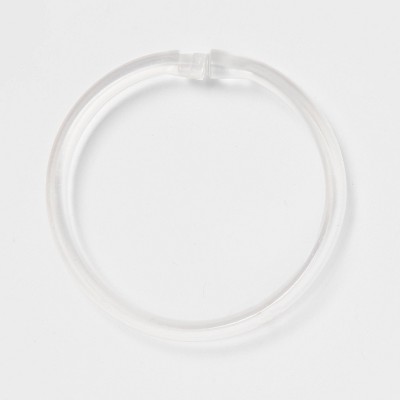 S Hook Without Roller Ball Shower Curtain Rings Brushed Nickel - Made By  Design™ : Target