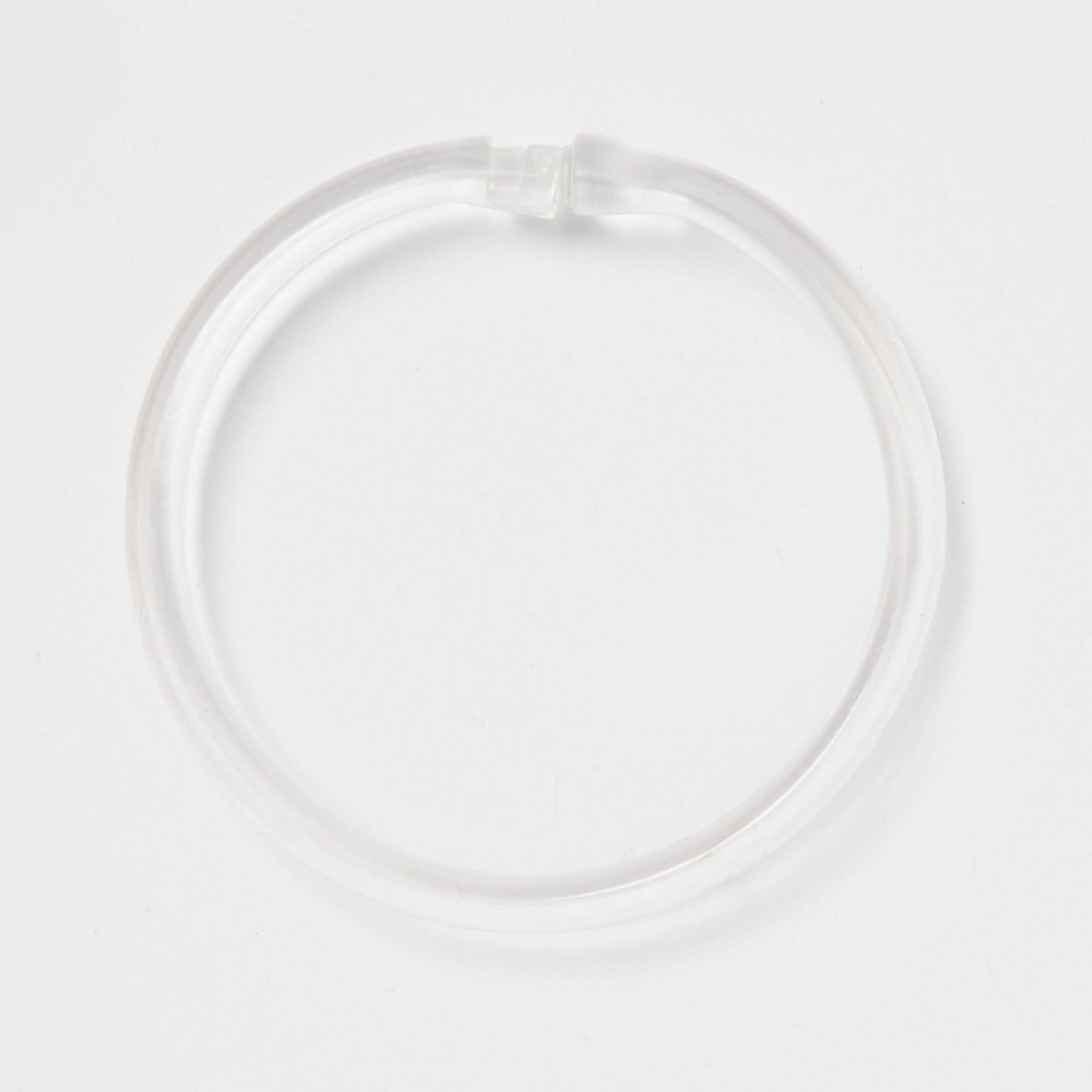 Plastic Shower Rings Clear - Room Essentials™