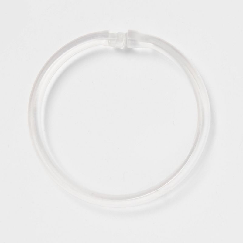 Plastic Shower Rings Clear - Room Essentials&#8482;, 1 of 6