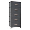 Crestlive Products Vertical Dresser for Bedroom Storage Tower With Steel Frame Wood Top Easy Pull Fabric Bins - 2 of 4