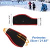 Unique Bargains Polar Fleece Stretchy Winter Running Sweatband with Button Ear Warmer Headband - 2 of 4