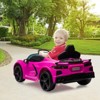 Ride on Sports Car, 12V Battery Powered Car for Kids, Licensed Corvette Kids Electric Car Toy, with RC, Visual Dashboard, Music - 4 of 4