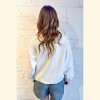 Women's Clover & Bows Graphic Sweatshirt - SWEET CLAIRE - 2 of 2