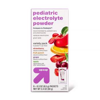 Pediatric Electrolyte Powder Variety Pack - 0.3oz/8pk - up & up™