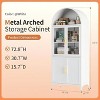 ORRD Metal Arched Cabinet - 2 of 4