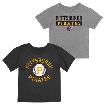 MLB Pittsburgh Pirates Toddler Boys' 2pk T-Shirt