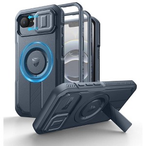 Dexnor for iPhone 16e Case,  Compatible with MagSafe Heavy-Duty Shockproof Protection Case with Screen Protector, 6.1 inch - 1 of 1