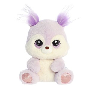 Aurora Medium Seyla Squirrel Enchanted Sparkling Stuffed Animal Purple 10" - 1 of 4