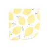 Hudson Baby Infant Girl Flannel Cotton Washcloths, Lemon Daisy 12 Pack, One Size - 3 of 4