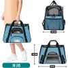 PetAmi Airline Approved Pet Carrier for Cat Dog, Soft Sided Travel Supplies Accessories, Ventilated Carrying Bag Kitten Puppy - 2 of 4
