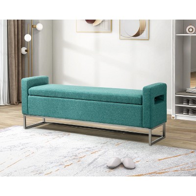 Jorge 59.1" Wide Storage Bench | ARTFUL LIVING DESIGN