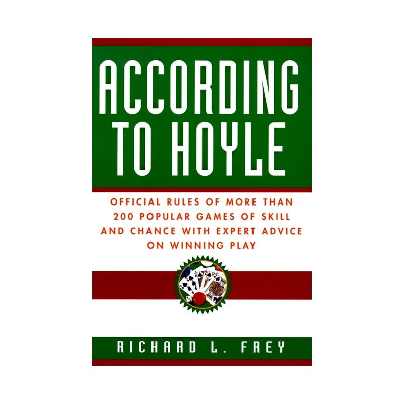 According to Hoyle - by  Richard L Frey (Paperback), 1 of 2