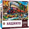 MasterPieces 1000 Piece Train Jigsaw Puzzle - Fall Passage - 19.25"x26.75" - 2 of 4
