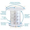 TubShroom (Clear) The Hair Catcher That Prevents Clogged Tub Drains - 3 of 4