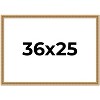 PosterPalooza | Refined Gold Picture Frame - UV Acrylic, Backing Board, Hanging Hardware Included - 2 of 4