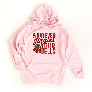 Simply Sage Market Women's Graphic Hoodie Whatever Jingles Your Bells - 1 of 3