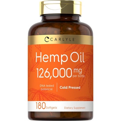 Carlyle Hemp Oil 126,000 mg | 180 Softgel Capsules