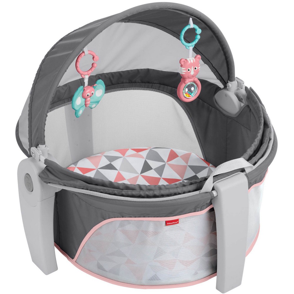 Photos - Other Toys Fisher Price Fisher-Price On-The-Go Girl Baby Dome - Charcoal 