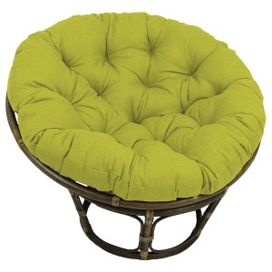 Blazing Needles, 52-inch Solid Outdoor Spun Polyester Papasan Cushion (Fits 50-inch Papasan Frame) - 1 of 1