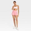 Women's Crossover Waistband High Rise Woven Shorts - JoyLab™ - 3 of 4