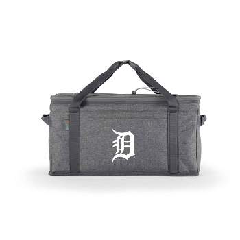 MLB Detroit Tigers 64 Can Collapsible Cooler - Heathered Gray