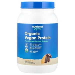 Nutricost Organic Vegan Protein, Chocolate PB, 2 lb (907 g) - 1 of 2