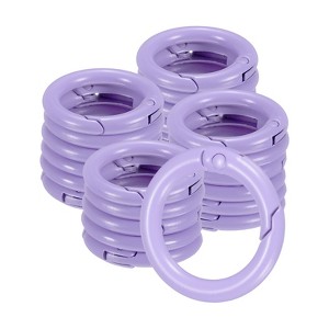 Unique Bargains Metal Spring O Rings Zinc Alloy Durable Multipurpose Lightweight Buckle 5/8 Inch - 1 of 4