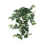 Nearly Natural 32-in Puff Ivy Hanging Artificial Plant (Set of 3)