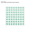 Unique Bargains Heart Shape Self Adhesive Valentine Makeup DIY Rhinestone Stickers 512 Pcs - 3 of 4