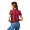 Dr Pepper Logo Women's Red Mineral Wash Crew Neck Short Sleeve T-shirt - 4 of 4