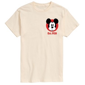 Men's - Disney - Mickey Surprise Face Short Sleeve Graphic T-Shirt - 1 of 4