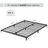 Whizmax Bed Frame Heavy Duty Metal Mattress Foundation Platform Sturdy Steel Slat No Box Spring Needed, Easy Assembly, Noise Free - 2 of 4