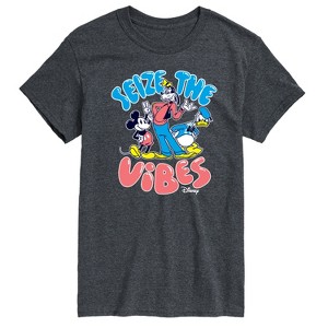 Men's - Disney - Seize Vibes Short Sleeve Graphic T-Shirt - 1 of 4