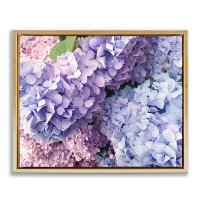 Stupell Industries Pastel Hydrangea Flower Petals, 31" x 25"