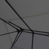 vidaXL Spacious Steel & Fabric Canopy Gazebo in Anthracite and Black - 157.5"x118.1"x107.5" with Vented Roof for Optimum Air Circulation - 3 of 4